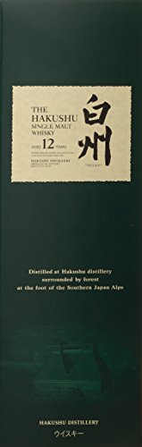 The Hakushu 12 years Single Malt Japanese Whiskey