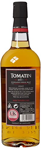 Tomatin Legacy Bourbon & Virgin Oak Casks 43% - 70cl (copy)