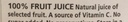 Ceres Pineapple Fruit Juice Blend