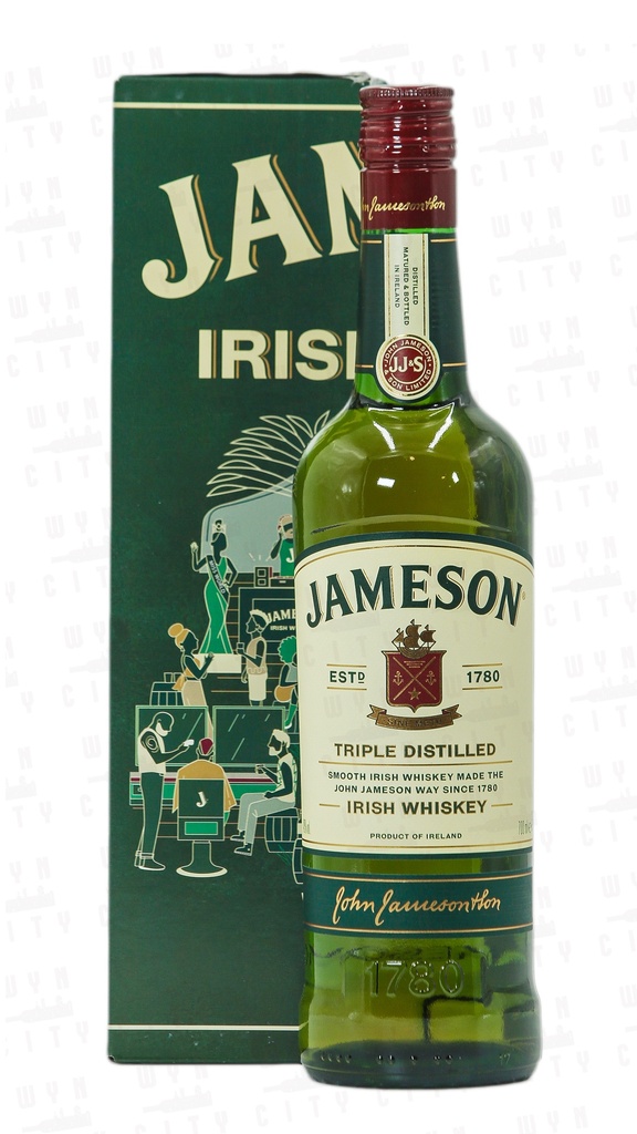 Jameson Triple Distilled Irish Whiskey - 75cl
