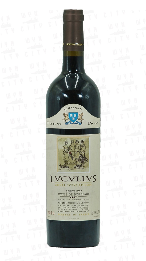 Chateau Hostens-Picant Cuvee Dexception Lvcvllvs 2016 AOC Sainte-Foy-Bordeaux Rouge