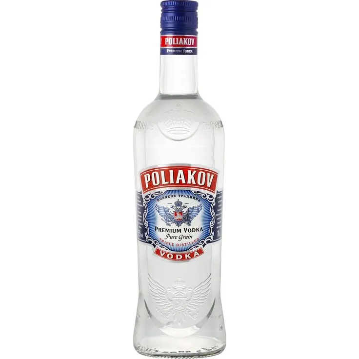 Poliakov Premium Vodka - 70cl