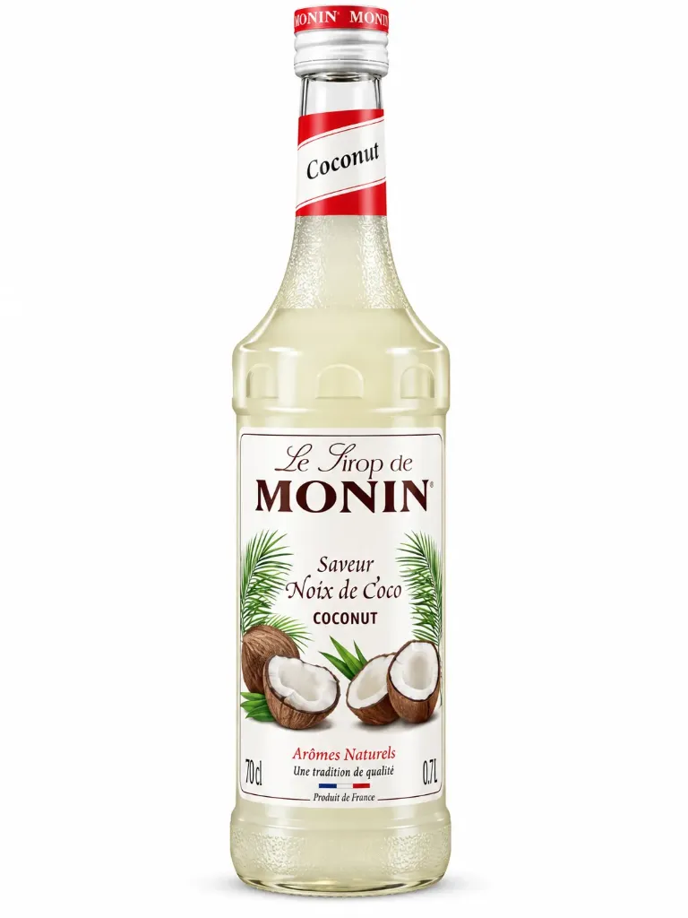 Le Sirop de Monin Coconut Aromes Naturels