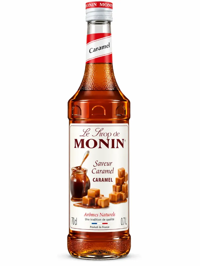 Le Sirop de Monin Caramel Aromes Naturels