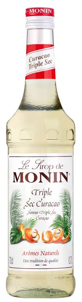 Le Sirop de Monin Triple Sec Curacao Aromes Naturels
