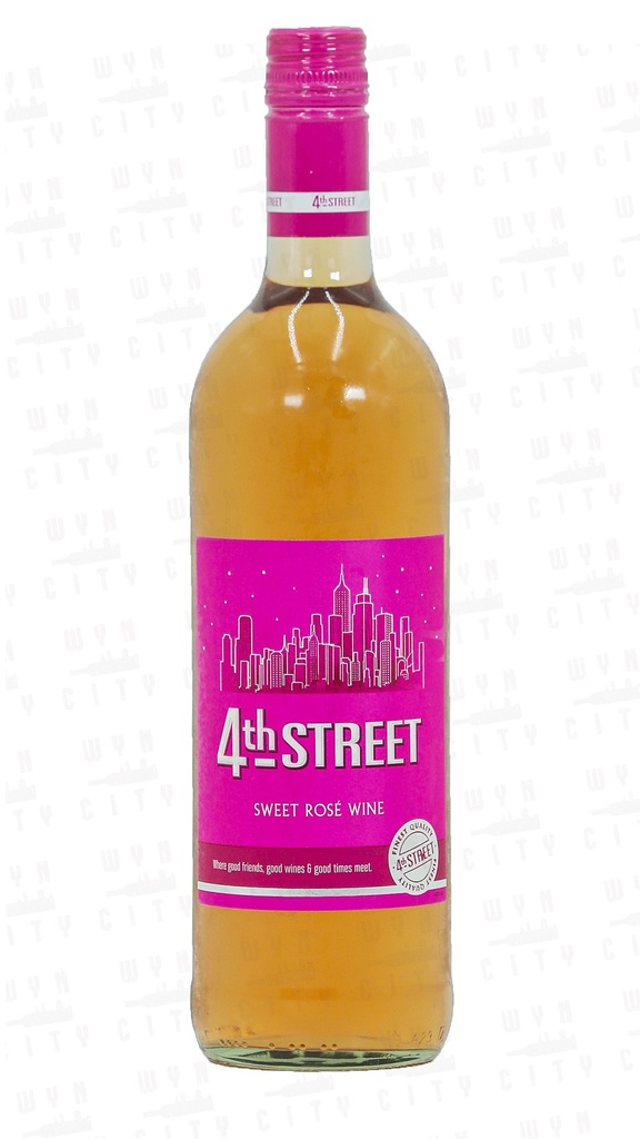 4th Street Sweet Rosé Wine