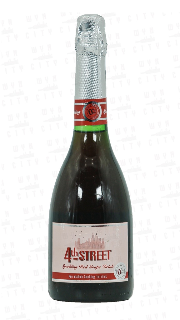 4th Street Sparkling Red Grape Drink