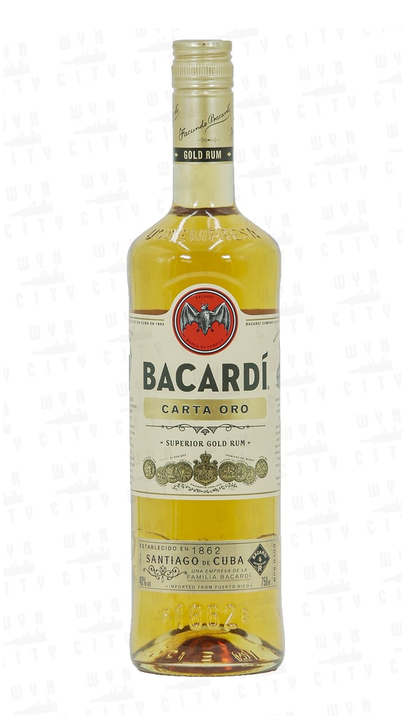 Bacardi Carta Oro - 75cl