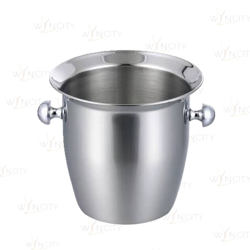 Silver Ice Bucket/Horn Head