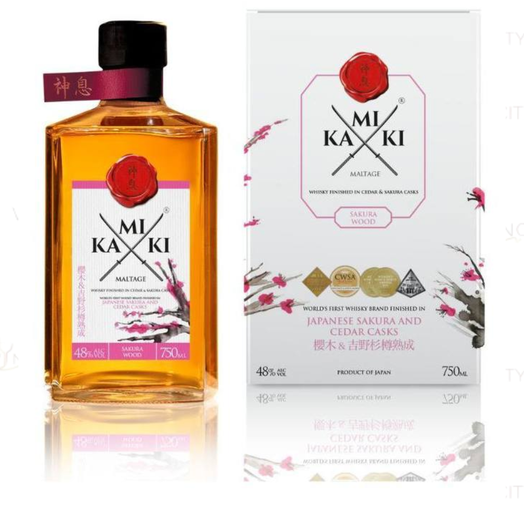 Kamiki Sakura Wood Japanese Whisky