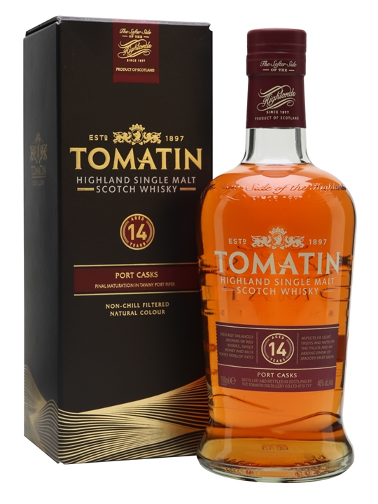 Tomatin 14 Year Port Cask 43% - 70cl