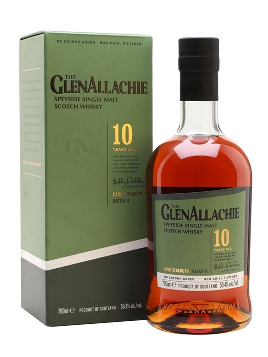 The Glenallachie 10 Years Cask Strength Batch 11 59.4% - 70cl