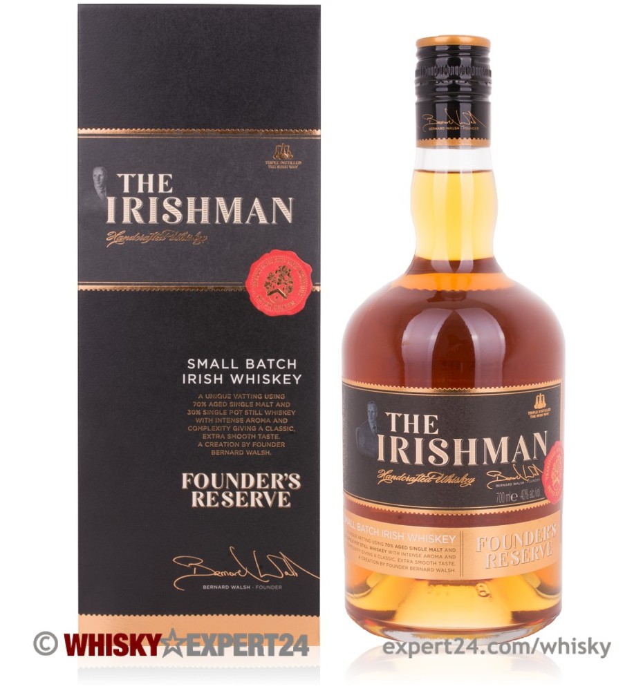 The Irishman The Harvest Irish Whiskey
