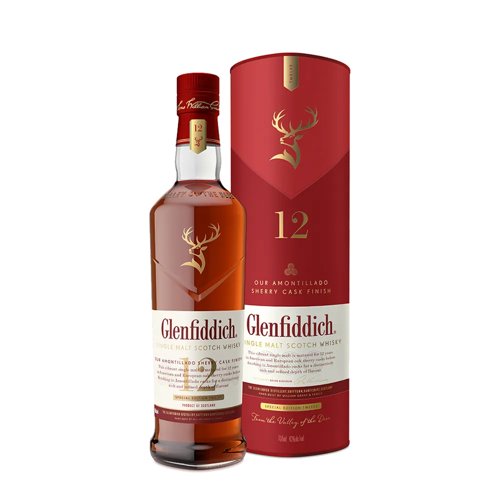 Glenfiddich 12 Years Old Amontillado Sherry Cask Finish