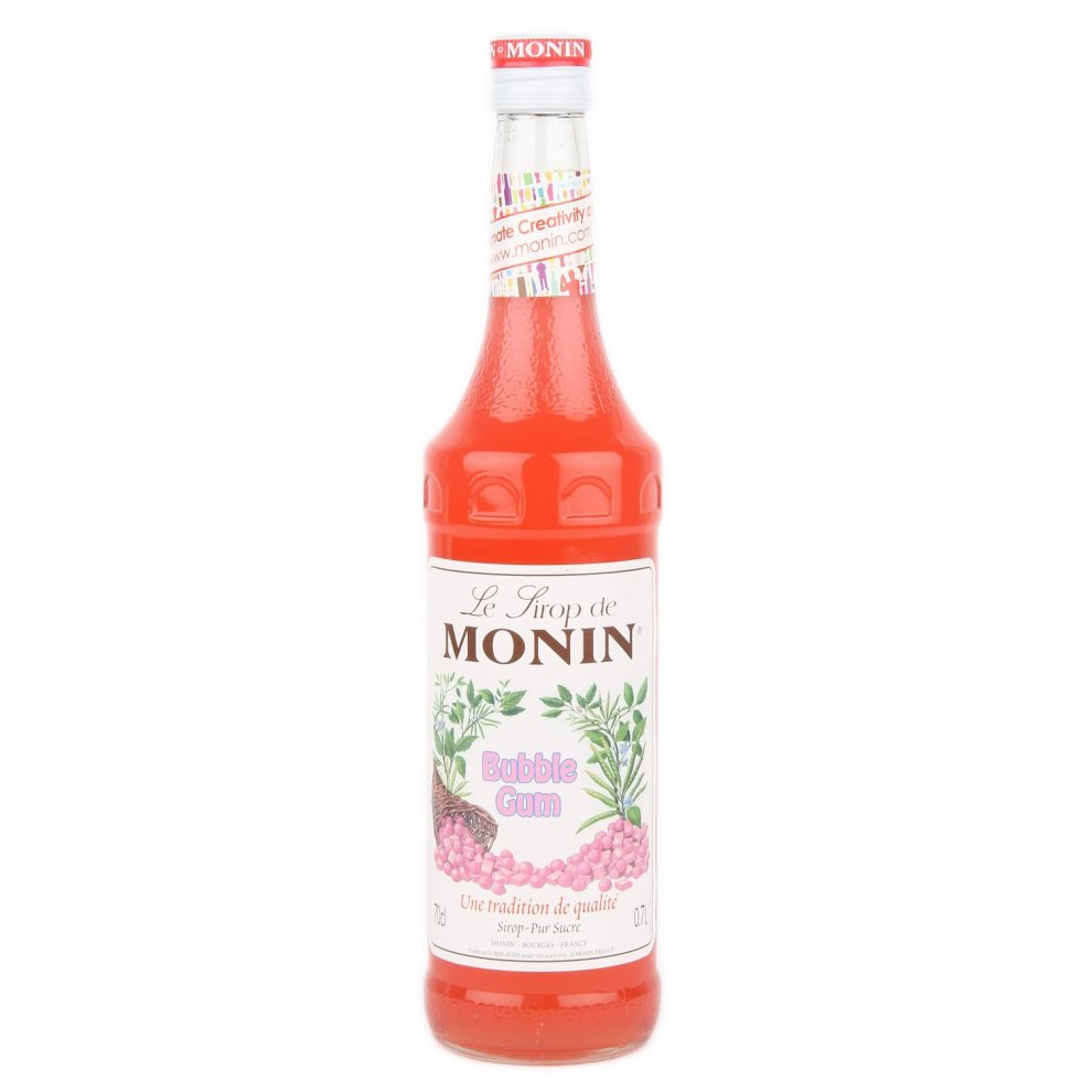 Le Sirop de Monin Bubble Gum Aromes Naturels