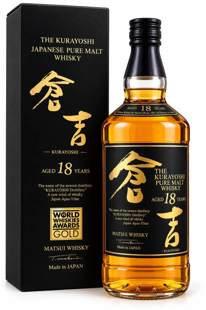 The Kurayoshi Pure Malt Whisky Aged 18 Years
