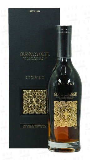 Glenmorangie The Signet Extra Matured Single Malt Scotch Whiskey W/ Gift Pack