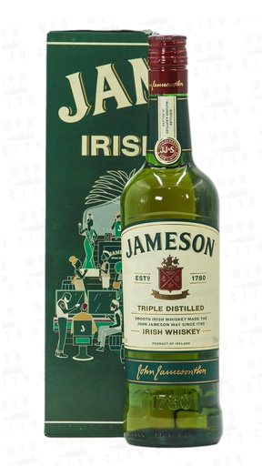 Jameson Triple Distilled Irish Whiskey - 75cl