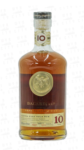 Bacardi 10 Years