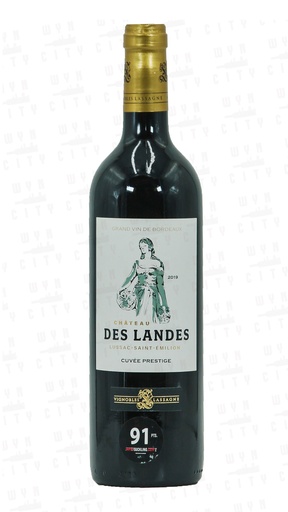 Chateau Des Landes Cuvee Prestige 2019 AOC Lussac-Saint-Emilion