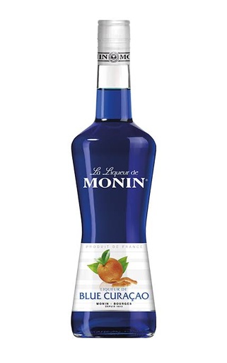 Le Sirop de Monin Blue Curacao Aromes Naturels