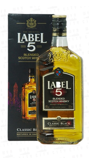 Label 5 Classic Black Blended Scotch Whisky - Big