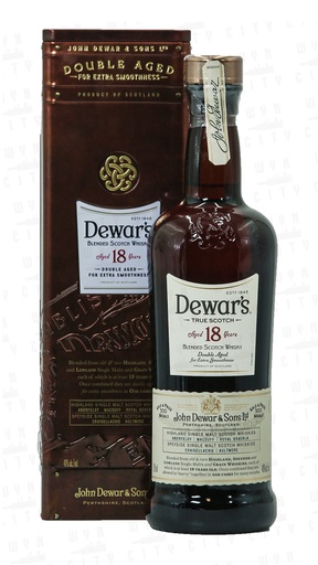 Dewars Blended Whiskey 18 Years