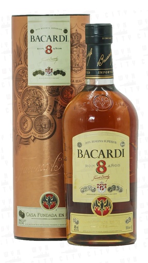 Bacardi Ron 8 Años