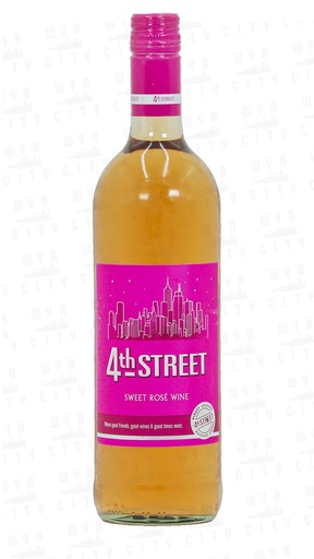 4th Street Sweet Rosé Wine