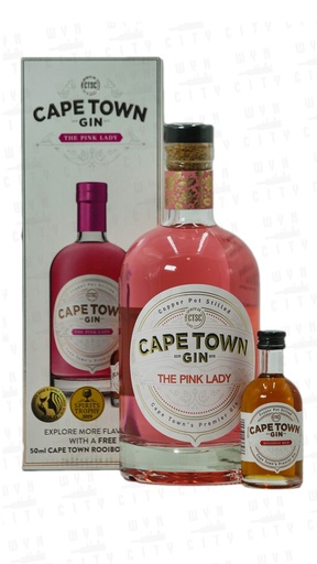 Cape Town Pink Lady Gin & 50ml Giftbox