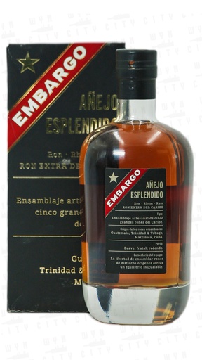 Embargo Esplendido Anejo giftbox
