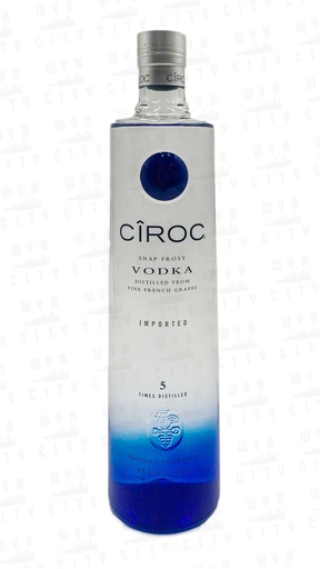 Ciroc Vodka Imported 1litre