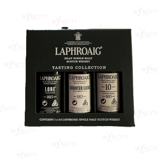 Laphroaig Tasting Collection (10yo, Lore, Quarter Cask) 45.3% - 5cl