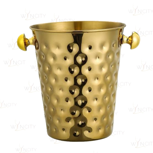 Golden Dotten Ice Bucket