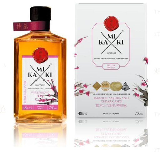 Kamiki Sakura Wood Japanese Whisky