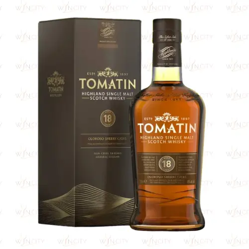 Tomatin 18 Year Oloroso Sherry Cask 46% - 70cl