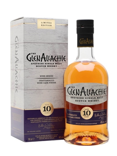 The Glenallachie 10 Years Grattamacco 48% - 70cl